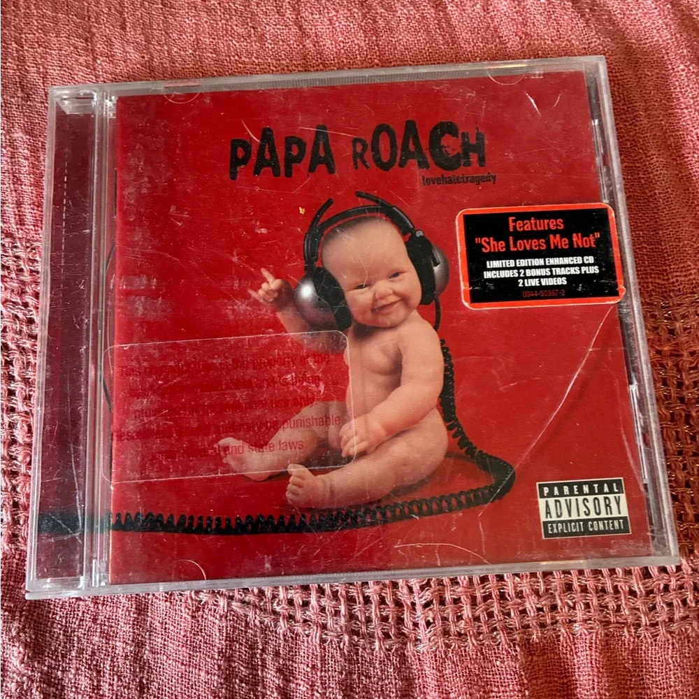 Papa Roach Lovehatetragedy CD - Picture 1 of 3